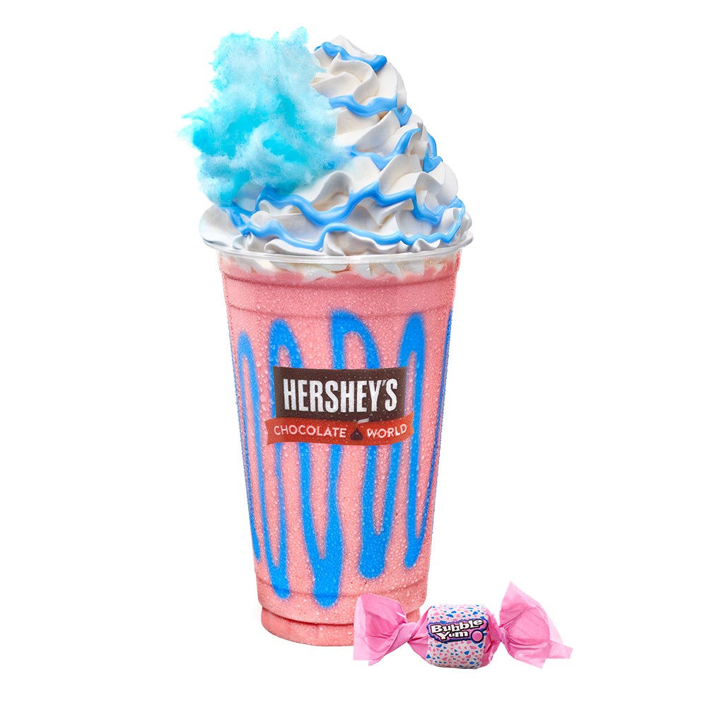Cotton Candy Milkshake Inspired By BUBBLE YUM image