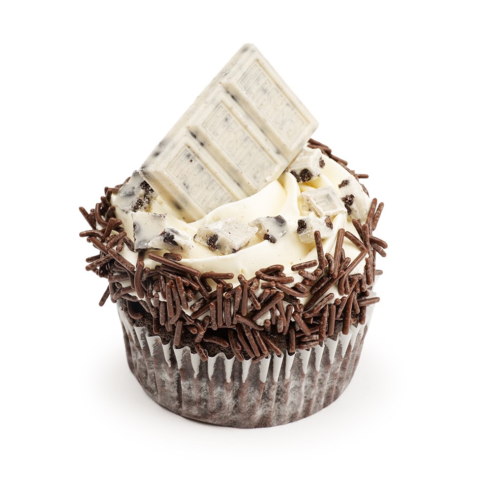 HERSHEY'S Cookies n Creme Cupcake image